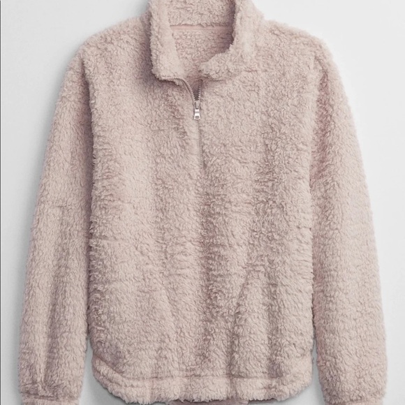 🧸 New Gap Super Soft Teddy Sherpa Sweatshirt 🧸 - Picture 6 of 10